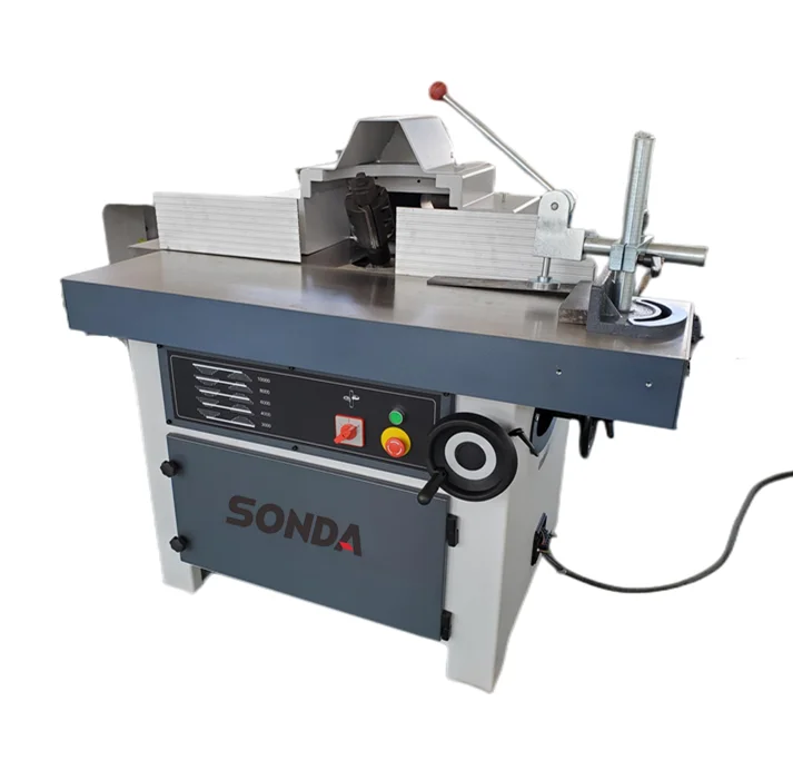 Woodworking Spindle Moulder Spindle Shaper With Sliding Table Wood Feeder Vertical Shaft Milling Machine