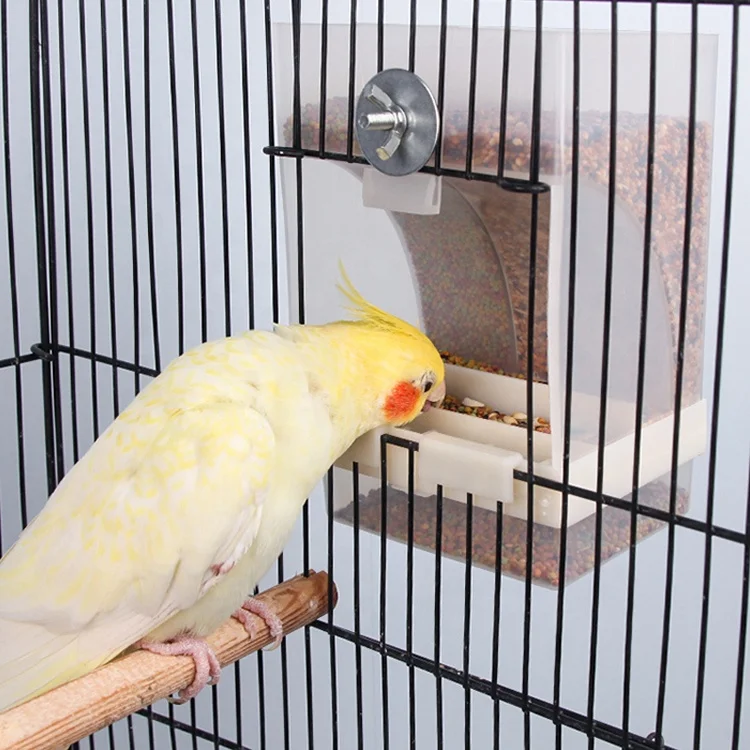 Оптовая продажа, прозрачные кормушки для попугаев «сделай сам» без беспорядка, большой попугай, дикий голубь, кормушки для попугаев, миска