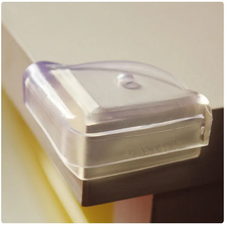 2021 Wholesale Soft PVC Safety Edge Kids Cabinet Glass Table Baby Corner Guard Clear Corner Protectors