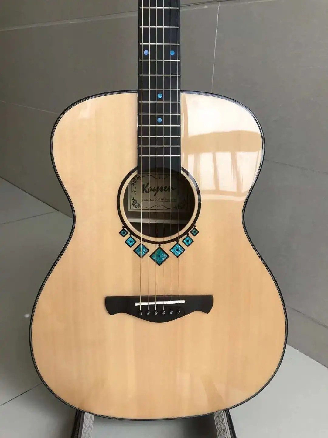 Professional Factory Kaysen K C19 Solid Spruce Rosewood Acoustic Guitar