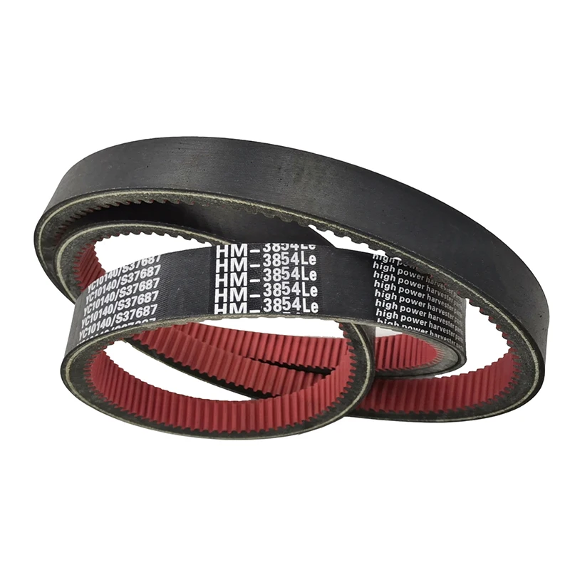 Factory sale power industrial poly transmission belt 12pk1880 flat banded tooth v belts for bando machine motorcycle drive