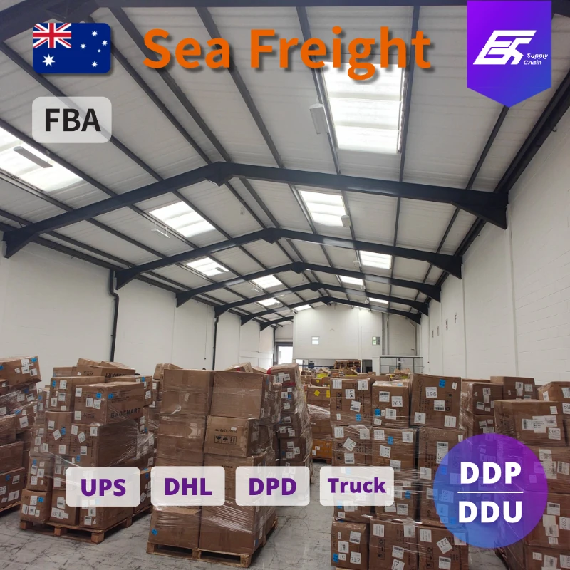 China to AU Door-to-Door FBA DDP DDU Service Cheap Sea Shipping Agent 25-30 Days Arrival at Port for LCL+Express