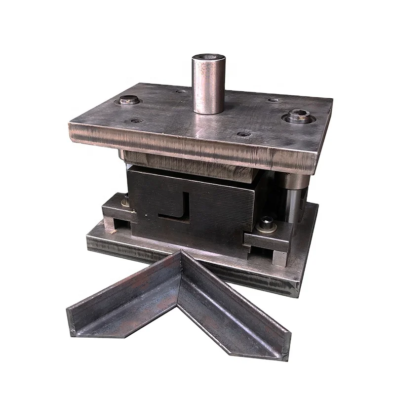 Angel bar 45 degree cutting 1/2 chamfer Angle steel butt Cutting mold Customized mold