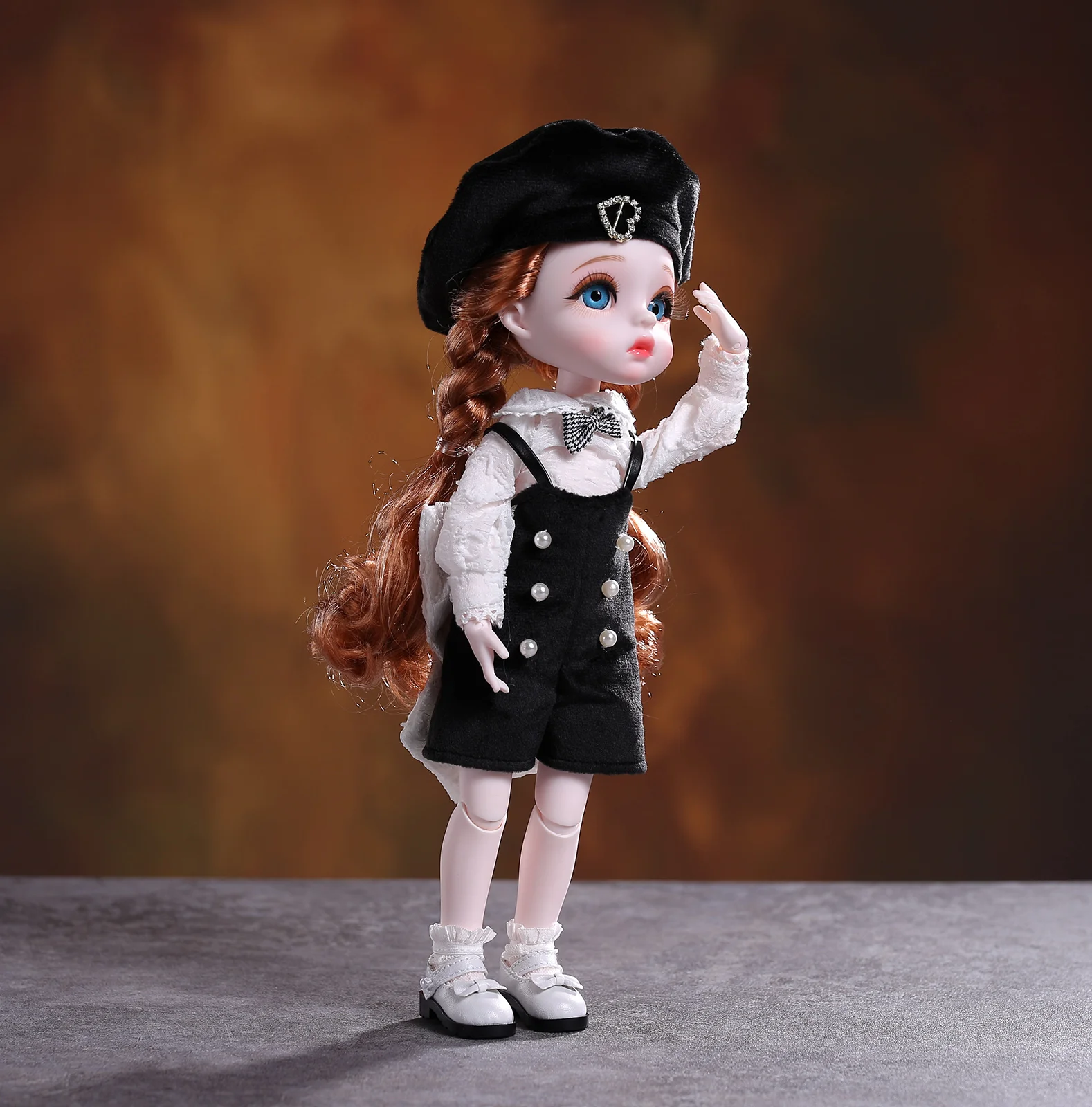 12inch DBS Lucky Series Doll 1/6 BJD Name by Lucky Angel mechanical joint Body With makeup,Including Full outfit clothe shoe wig