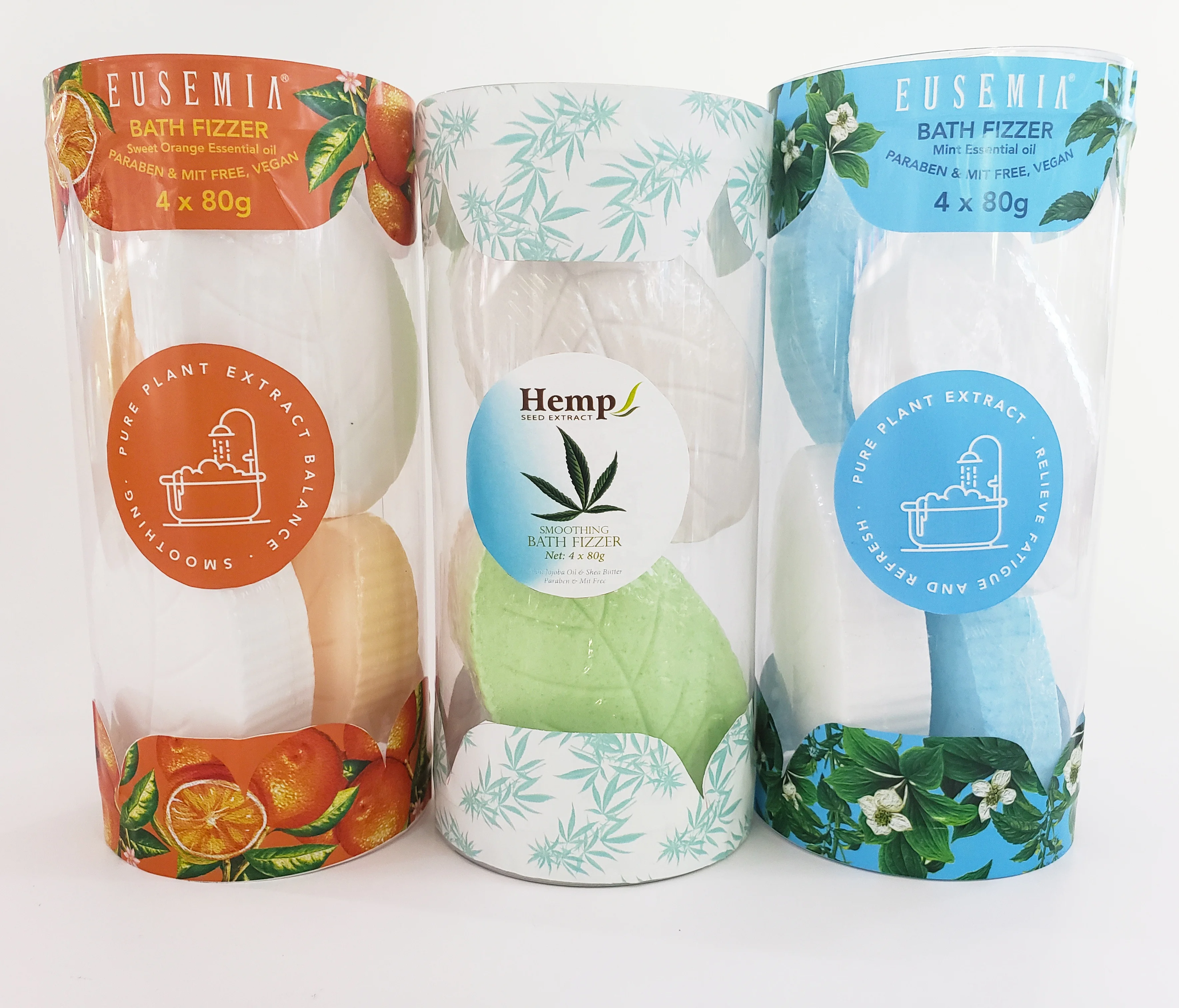 OEM Private Label Natural Fragrance Essential Oil Bath Fizzer Gift Set Custom Logo Fizzy Nourish Skin Care Organic Bath Bomb