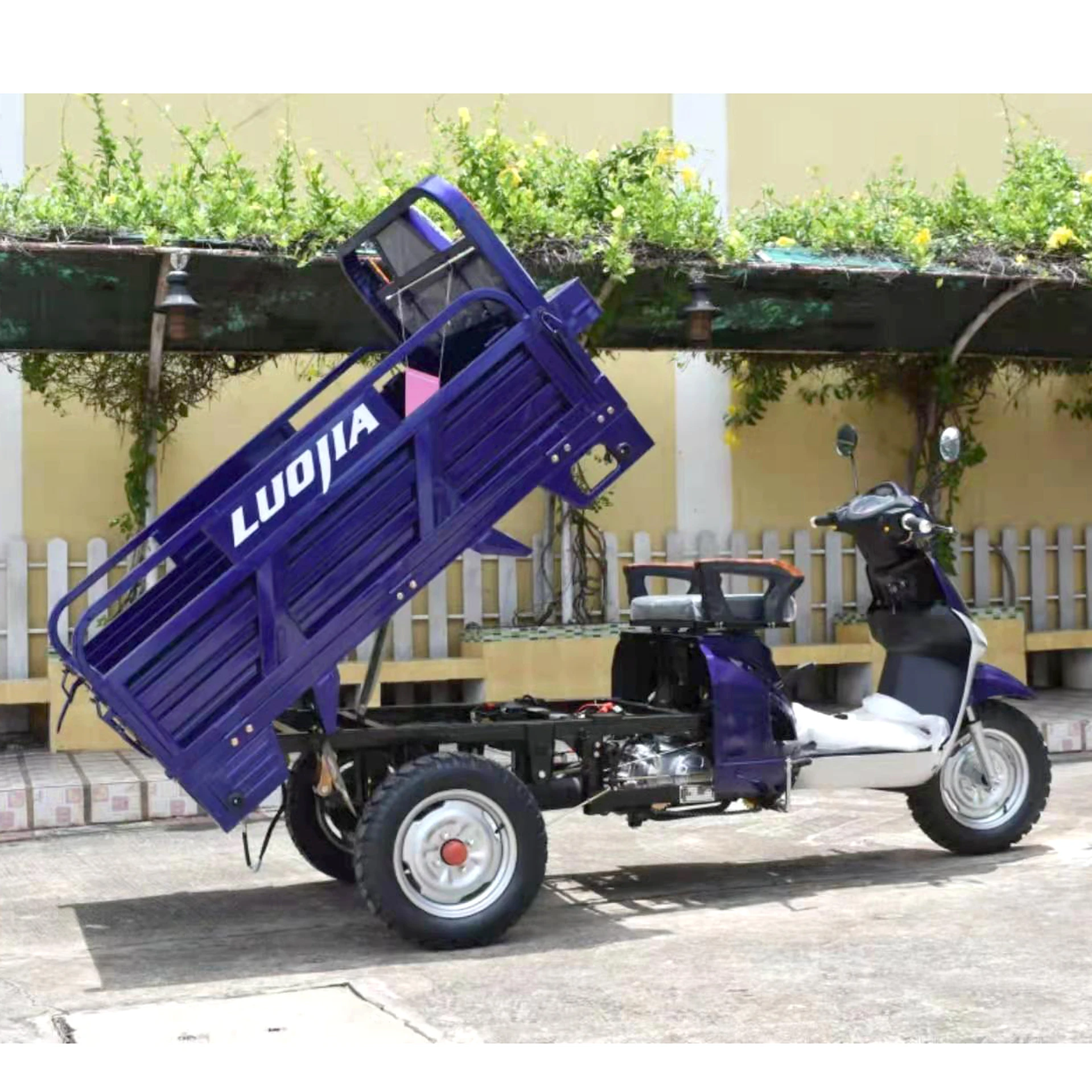 125cc motorcycle three wheel tricycle gasoline tricycle for cargo