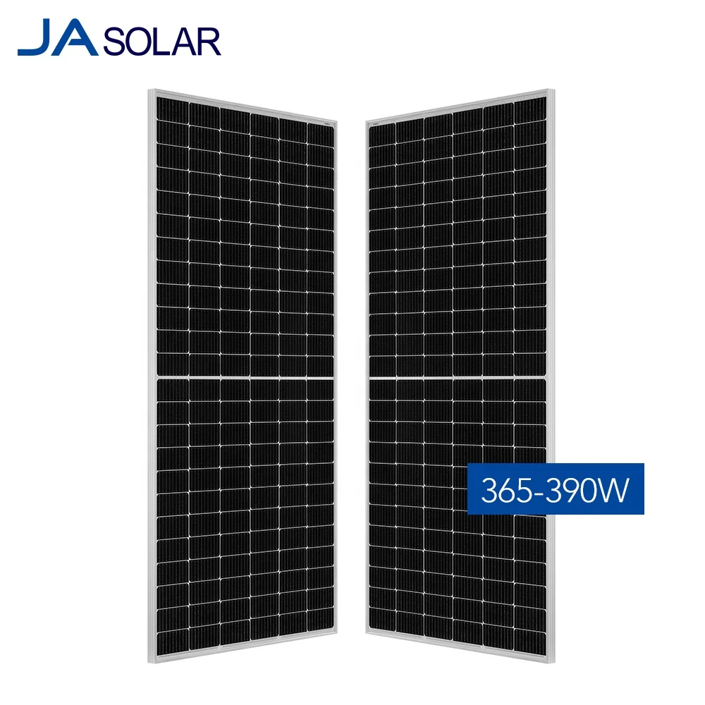 Shanghai ja solar panels technology jam78s10-440/mr 450 watt 460 watt panel inverter 500kw with high rear side power gain