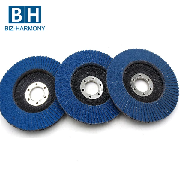 7 Inch 36 Grit 180mm Zirconia Aluminum Oxide Abrasive Flap Disc for Mild Steel