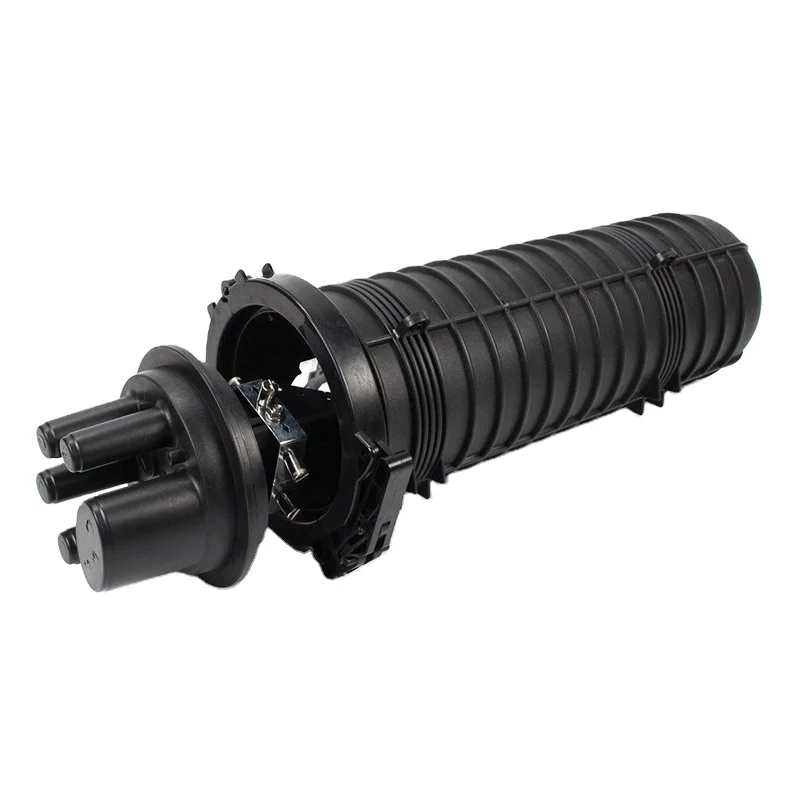 FTTH Box Distribution Enclosure Outdoor 12/24/48/96/144 Core Dome Type Closure Fiber Cable Joint Box Fiber optic splice closure