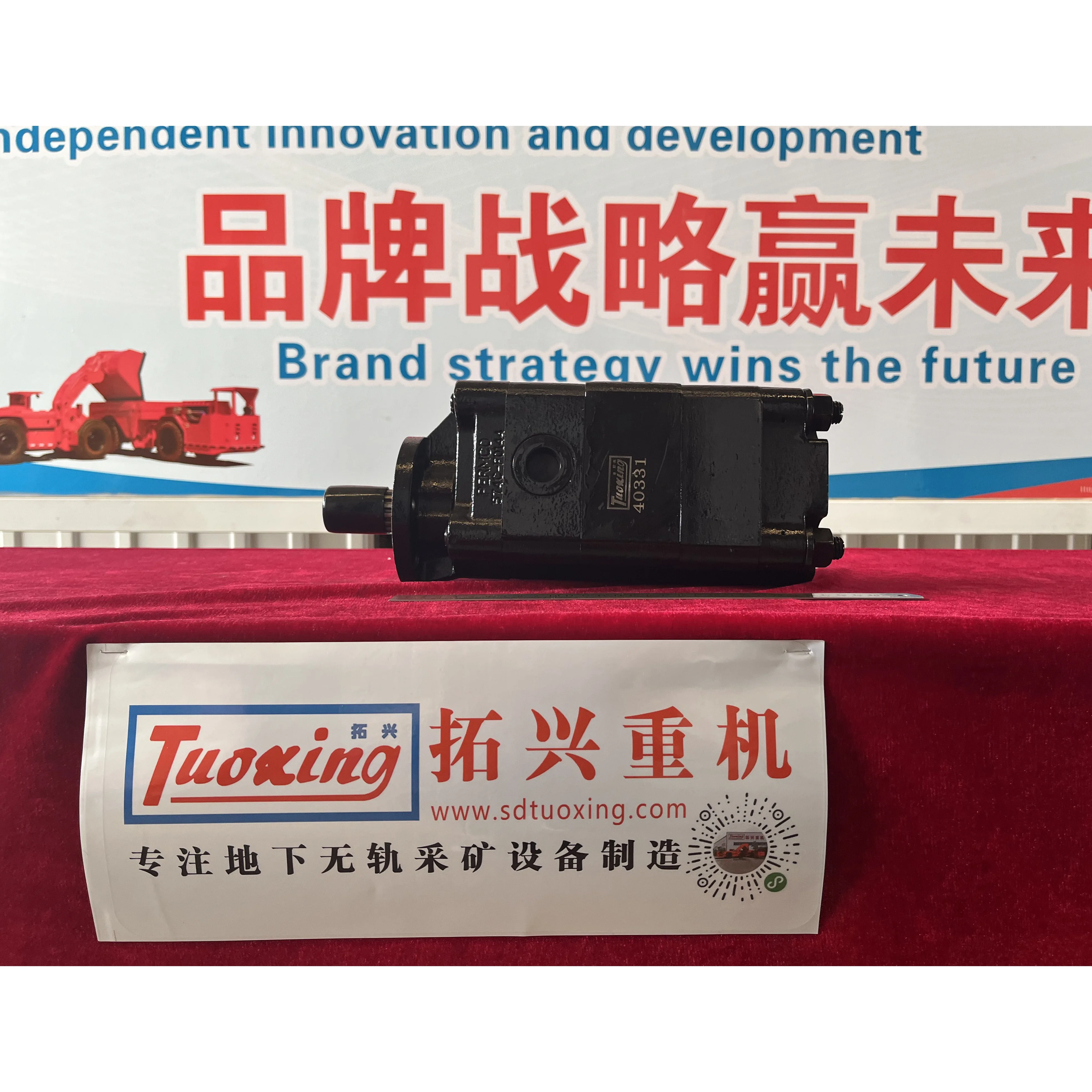components for underground loader 2 CBM scooptram spare parts tandem pump group customization