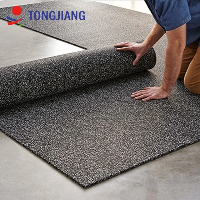 Factory  Directly Supply ,Shockproof Protective ,and no bad smell  Gym  fitness Rubber Flooring Rolls