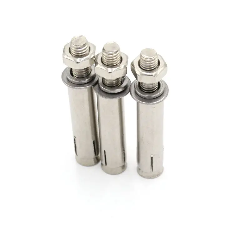 Stainless Steel Through Bolt Anchors Marine Concrete Stud Anchor Bolts M12 M14 M16 M20