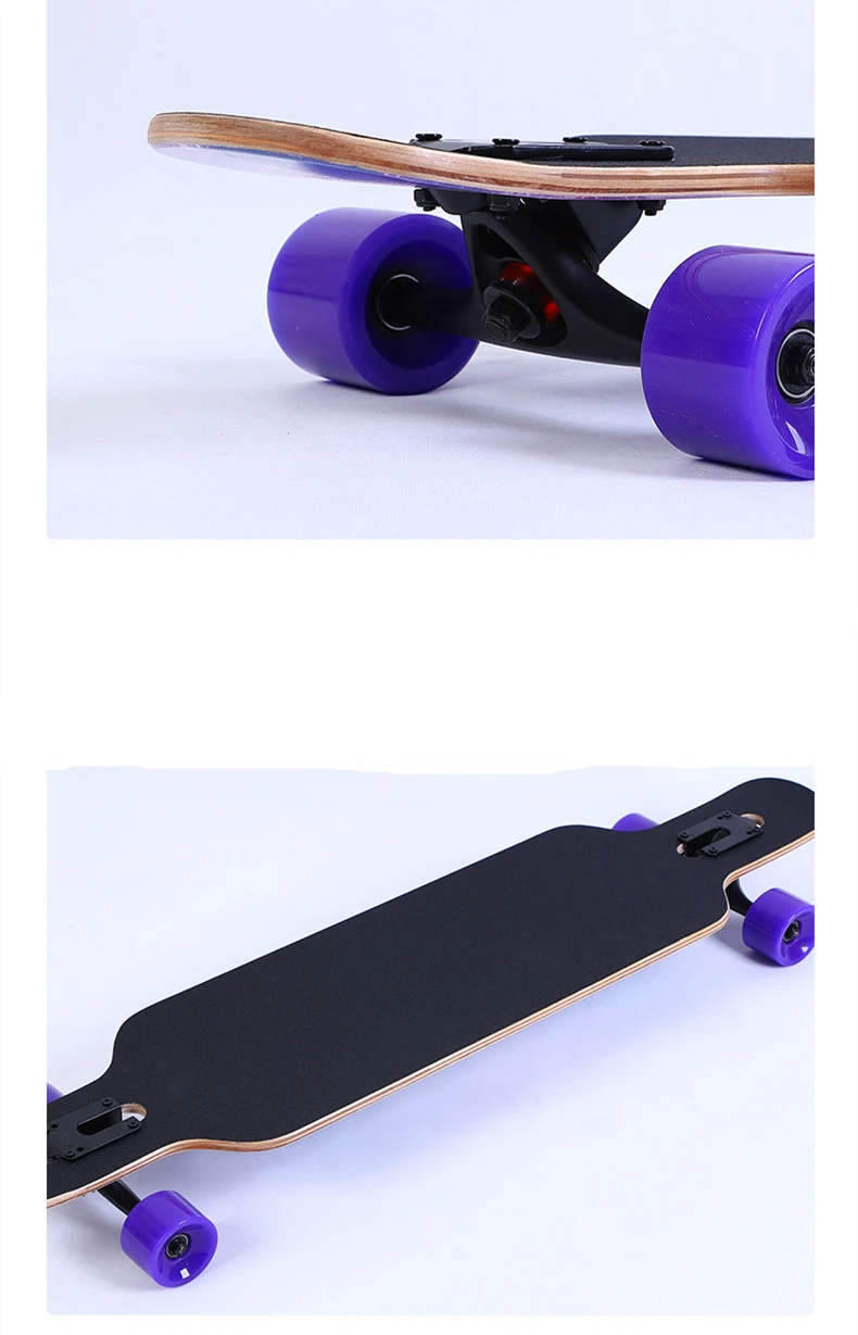 41 Inch Freeride Longboard Complete 7-ply Maple Cruiser Longboard Complete Skateboard