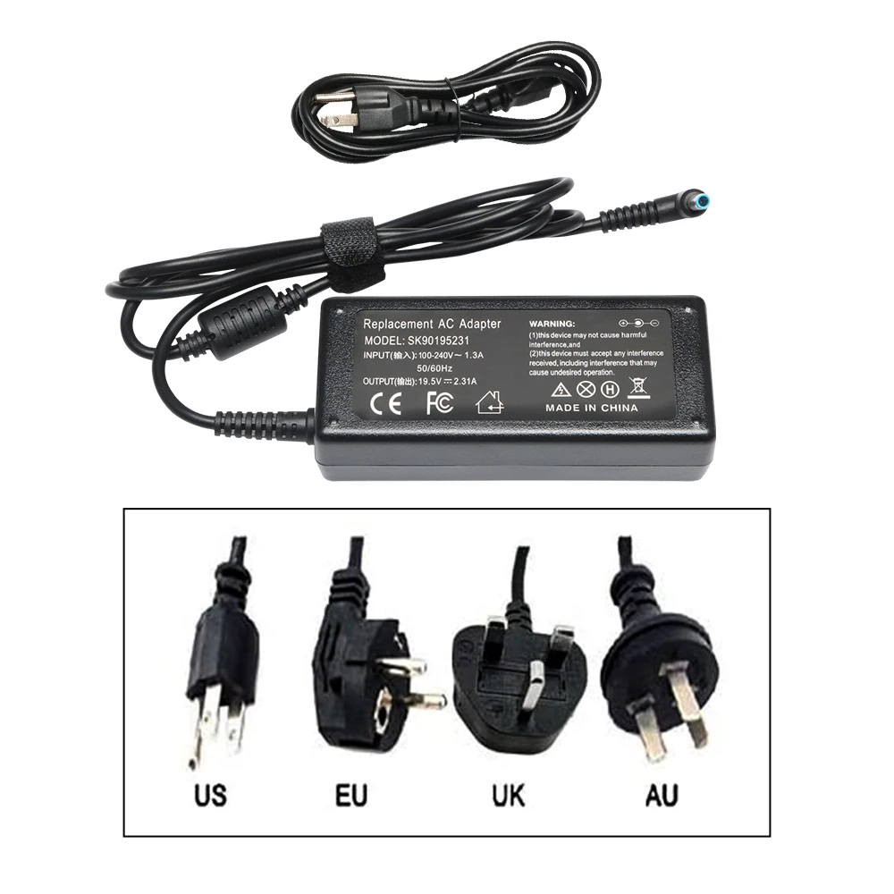 Hot Sale 45W 19.5V 2.31A DC 4.5*3.0mm Power Adapter for HP Laptop adapter Charging