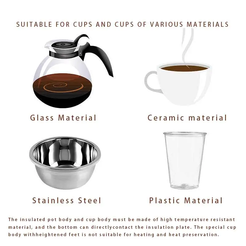 Hotel Restaurant Bar Coffee Shop Commercial Double Head Coffee Warmer