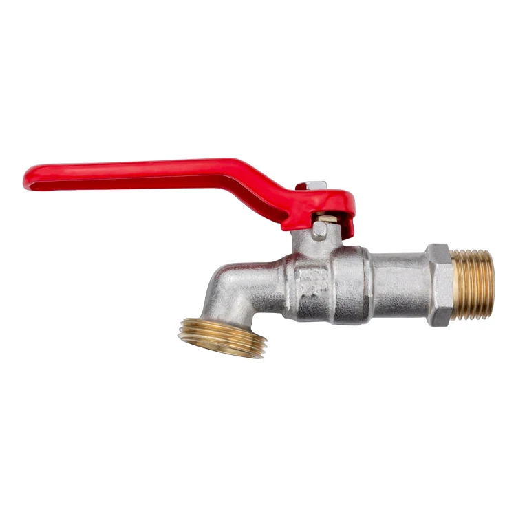 TMOK High Quality Brass Bib Cock Water Tap  Garden Quick Open Bibcock Hose Bib Tap