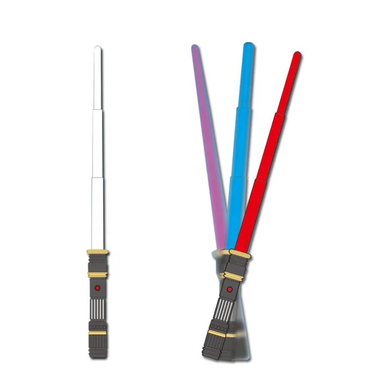 Flashing Extension Light Saber Lightsaber Lightstick Play For Fun Juguete Nino