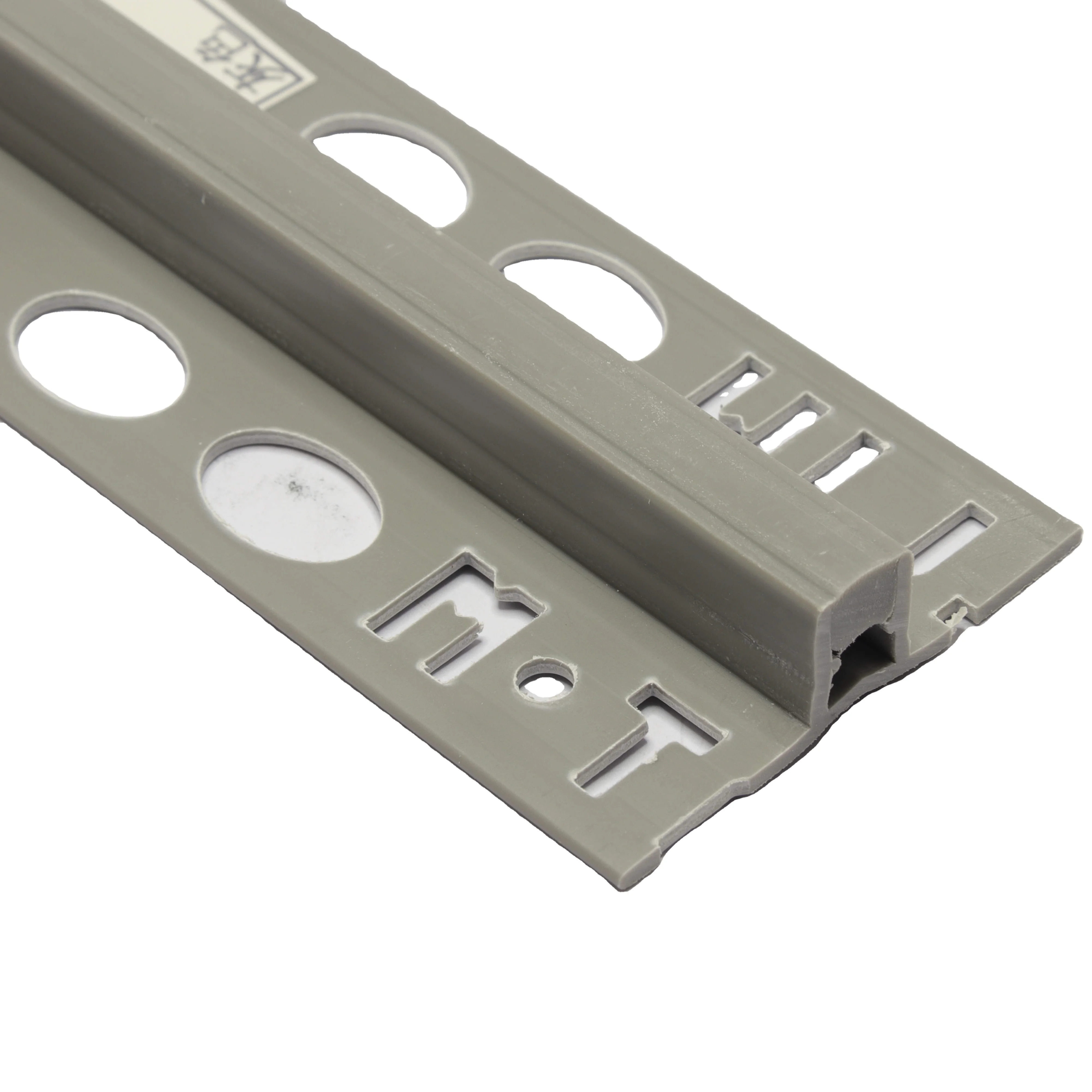 12mm height Grey color PVC Ceramic Decorative Profiles Plastic Tile Expansion Joints
