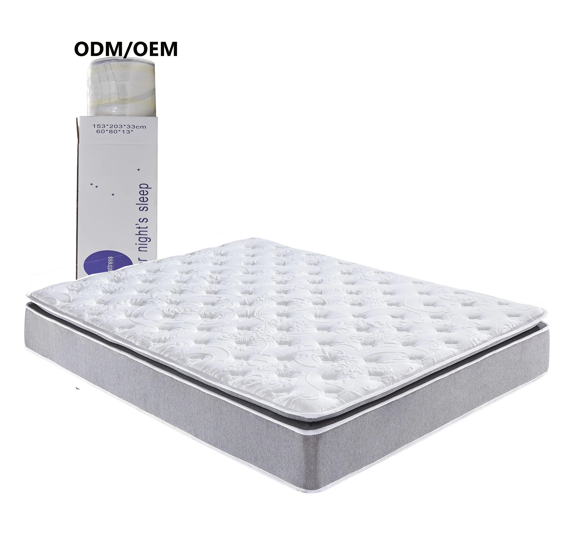 Folding Sleep Materasso in Box Latex King Queen Size  Cooling Gel Memory Foam Mattress for Bed Set