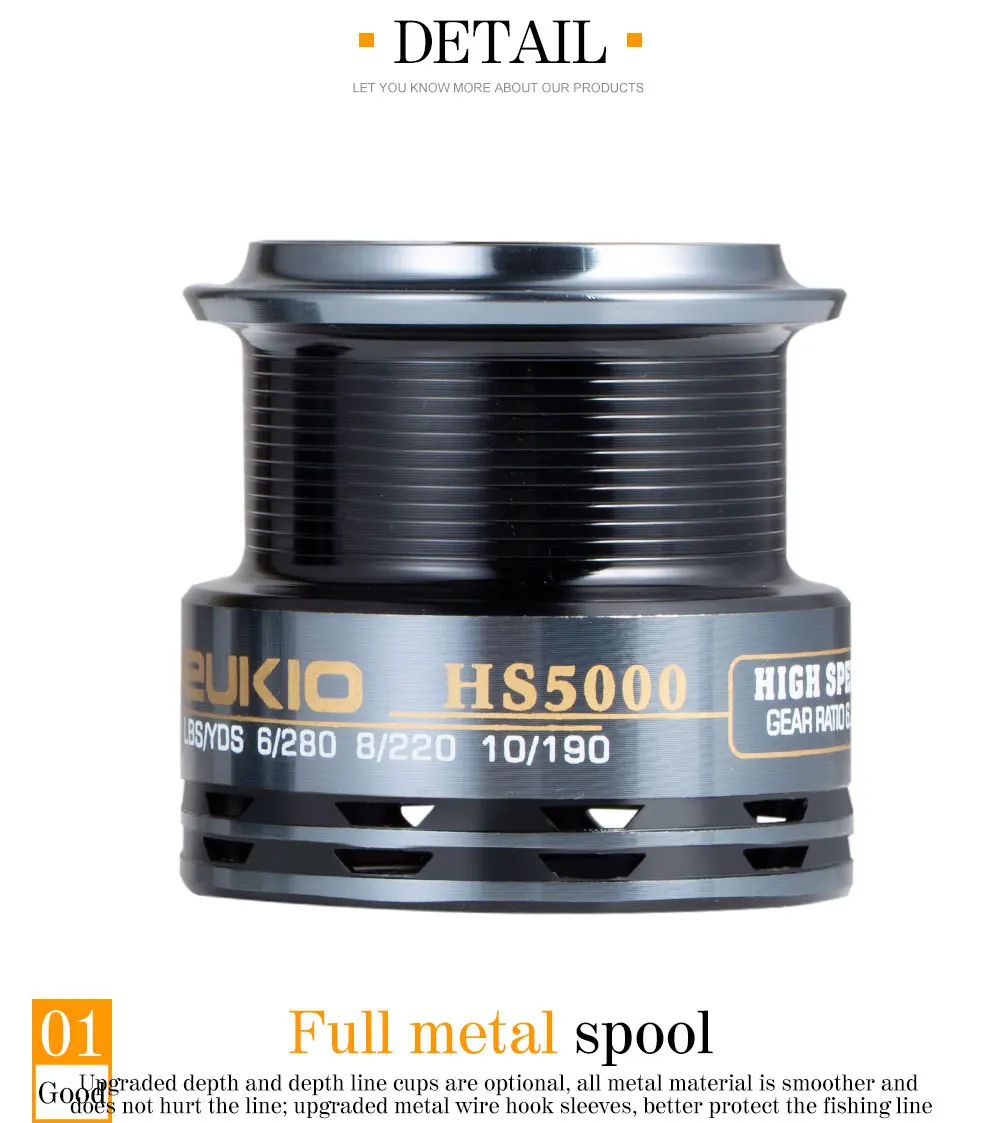 High speed CNC material De pesca carp spinning fishing wheel saltwater metal fishing reels