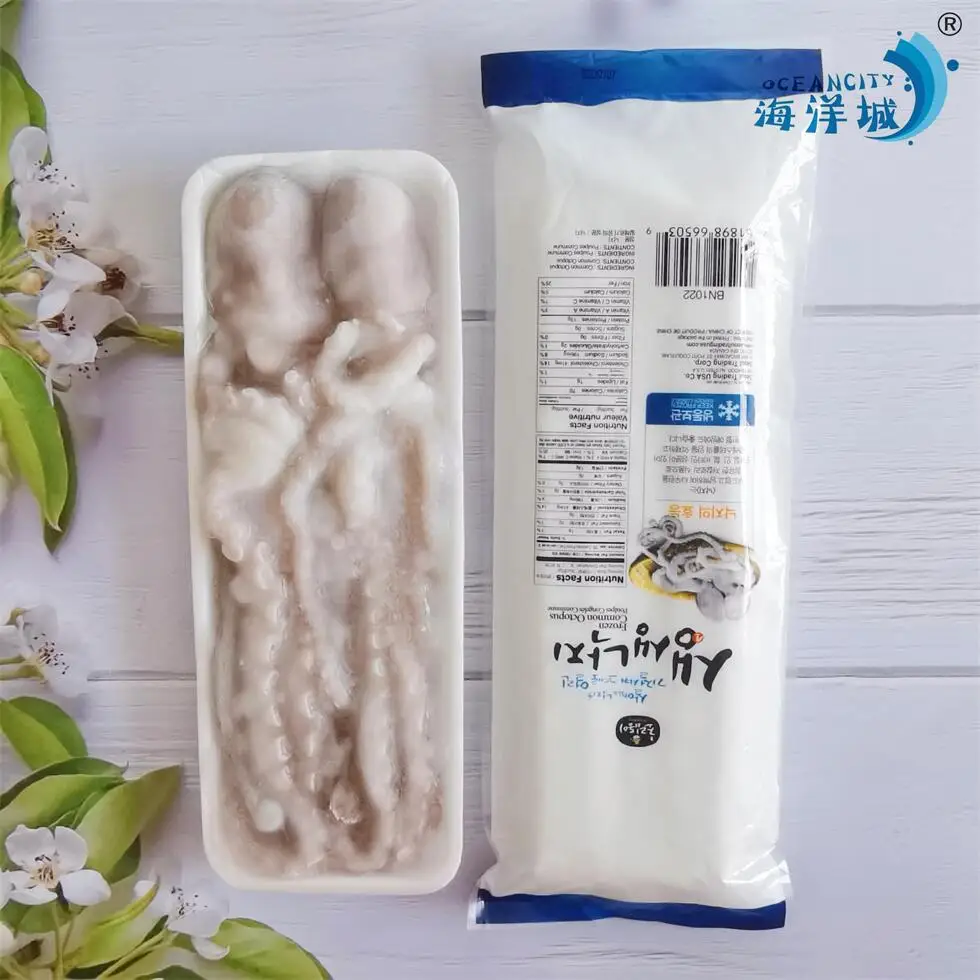 Top Demanded Frozen Baby Octopus Cleaned From China With Standard Packing