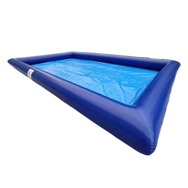 Customized Inflatable Swim Pool PVC Tarpaulin Water Slide Commercial Water Park Pools