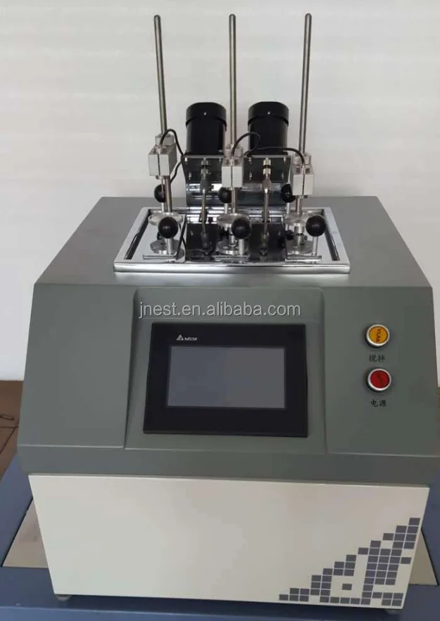 Cheap price touch screen PVC PE plastic material HDT VST heat deformation Vicat softening point temperature testing machine