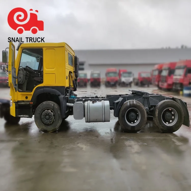 Sinotruk Howo 371 Left Truck Head Howo Trailer Head 50ton 6x4 Tractor Truck