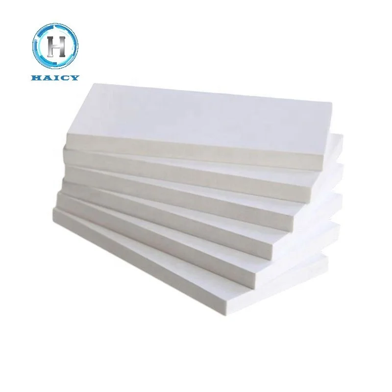 3mm 4mm 5mm 6mm White PVC Foam Board 9mm PVC Plastic Sheet 10mm pvc rigid/celuka/forex PVC foam board sample