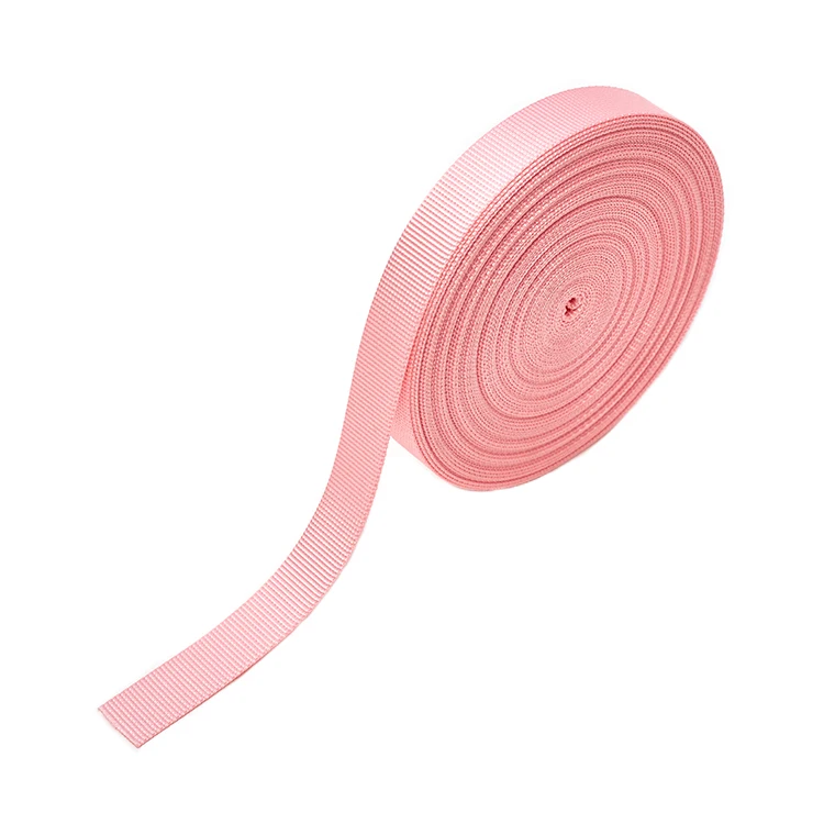 Factory Wholesale Eco-Friendly Webbing Tape Polyester Webbing Nylon Webbing Straps For Clothing