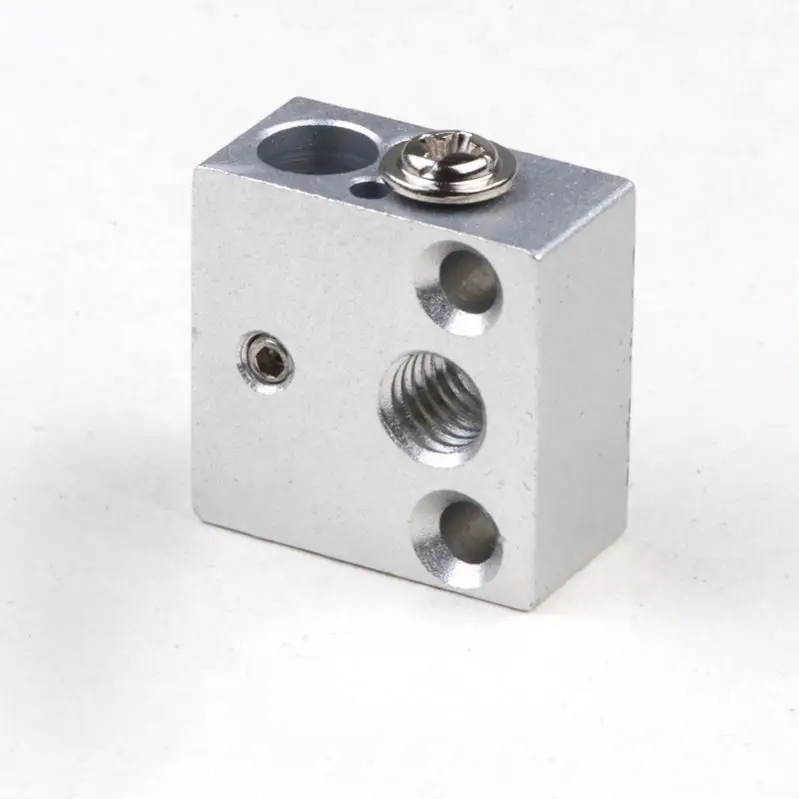3D printer parts 20x20x10mm heat block for CR10 EXTRUDER hotend