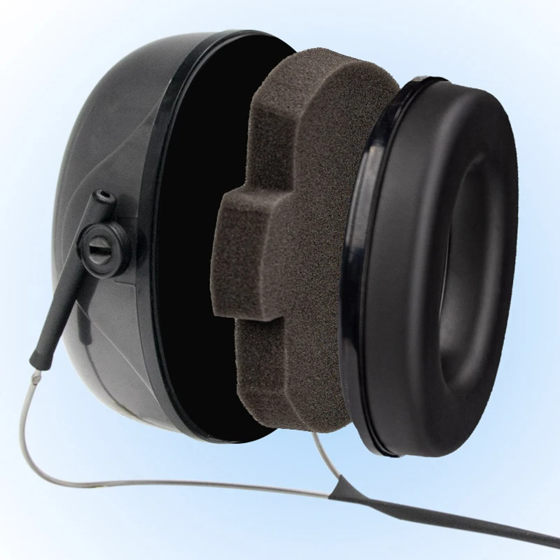 OPSMEN Sound Proof Anti Noise Ear Muffs Safety helmet earmuff hearing protection