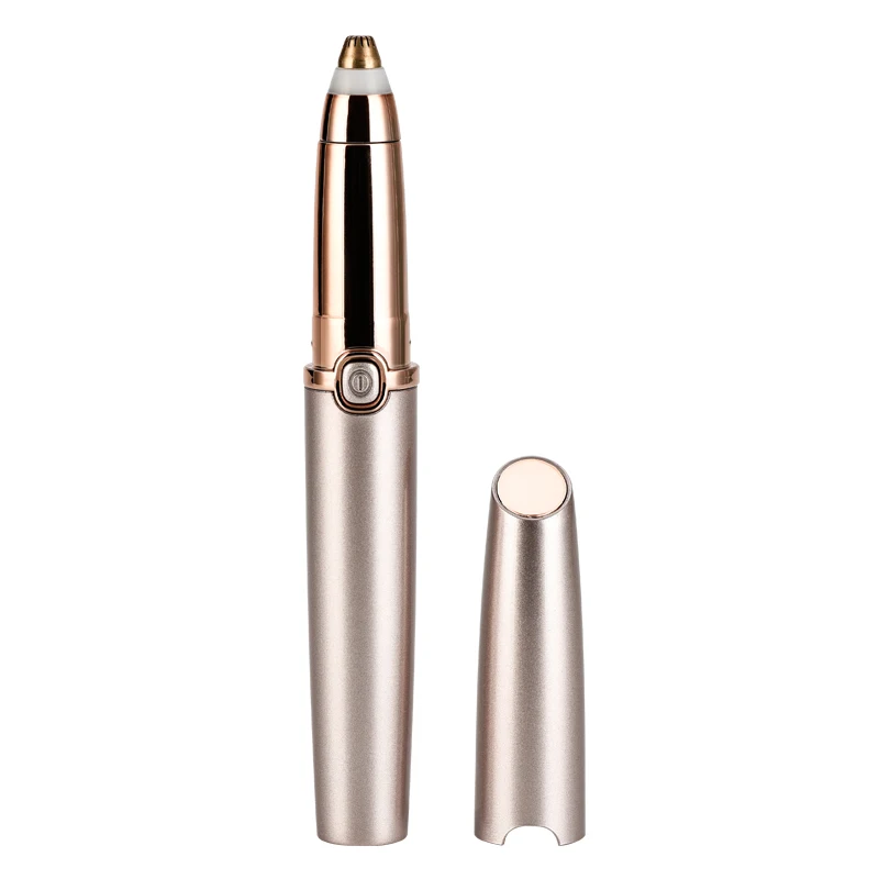 
new hair removal electric lady eyebrow hair trimmer battery eyebrow trimmer 
