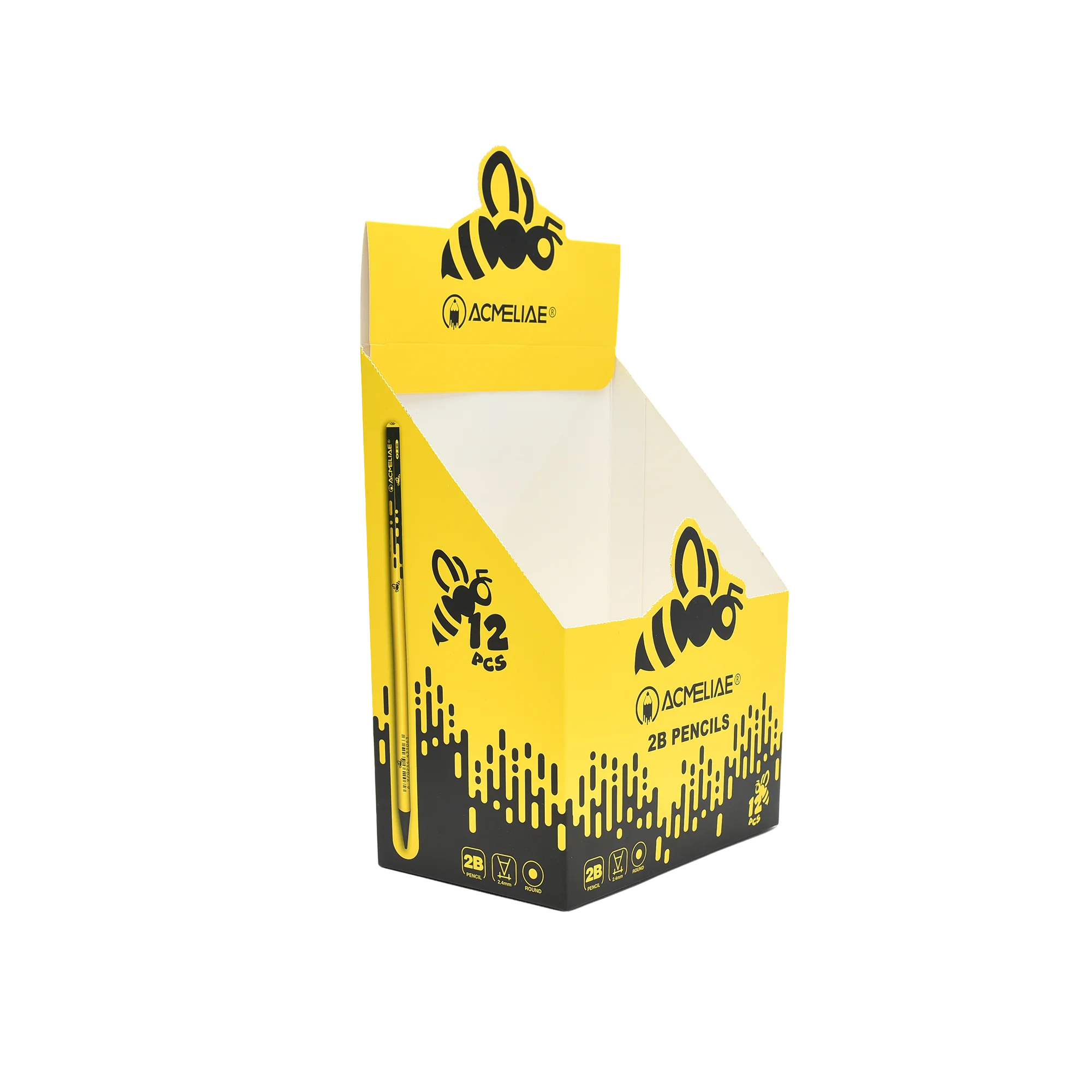 Custom Cardboard Counter Top Point Of Sale Counter fruit Box Display Supermarket Display Paper Box For Retail Store