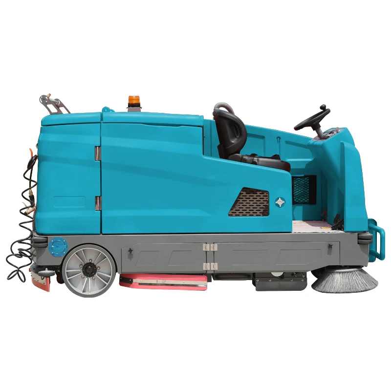 SJ1700 Hot selling rotowash manual dual speed ride on floor industrial scrubber