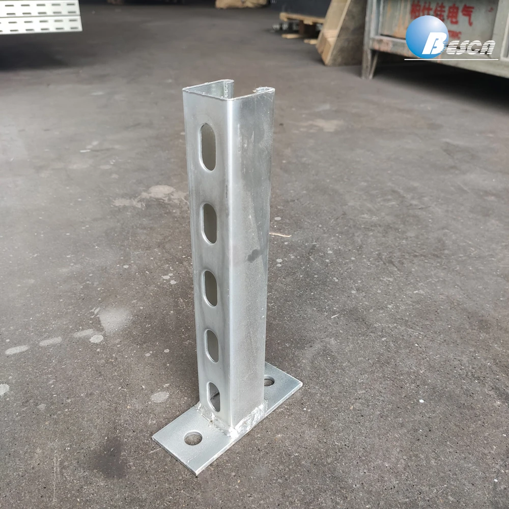 Hot Dipped Galvanized Slotted C Channel Strut Channel Cable Support System