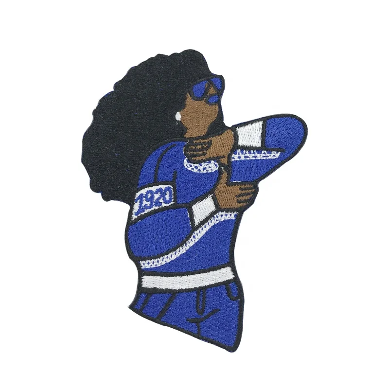 Custom iron on AKA glitter  greek letter Delta sorority   1908 with triangle applique patch  decoration for c