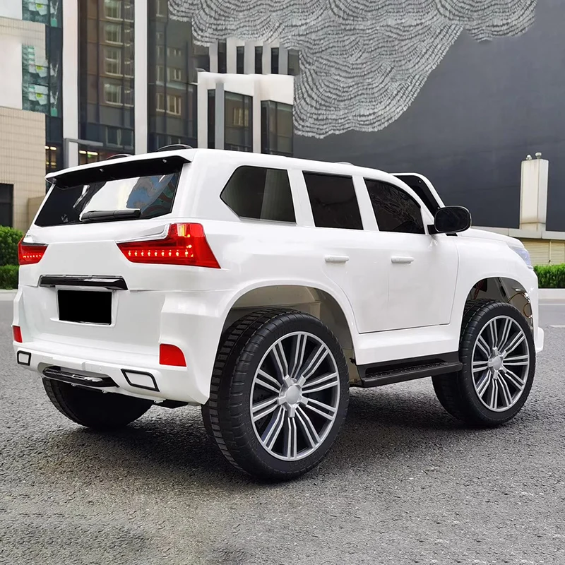 2021 a big vintage remote control sport lx570 toy cars boys car for children electric ride on toys