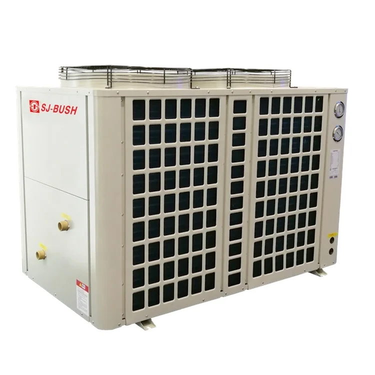 Industrial Water Chiller 84 KW Co2 Hot Water Heat Pump for school