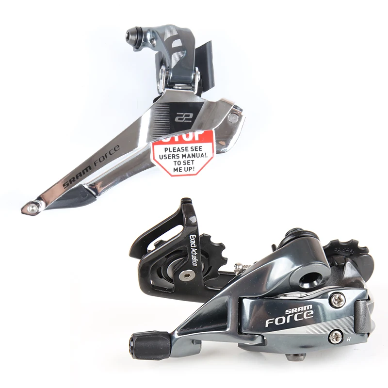 SRAM FORCE 22 Speed Front Derailleur & Rear Derailleur 2x11 Road Bike Short Middle Cage FD RD Bicycle Part