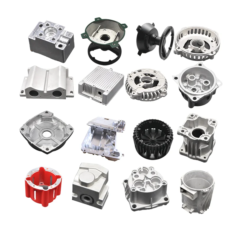 custom high precision aluminium die cast iron casting services parts motor metal zinc alloy zamak aluminum die casting housing