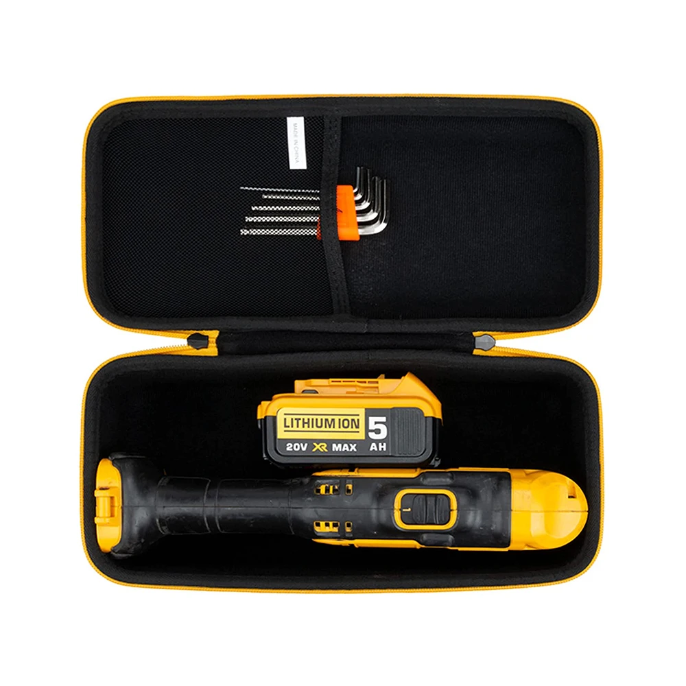 Hard Travel Case Replacement for DEWALT 20V MAX Right Angle Cordless Drill/Driver Kit DCD740C1 / DCD740B