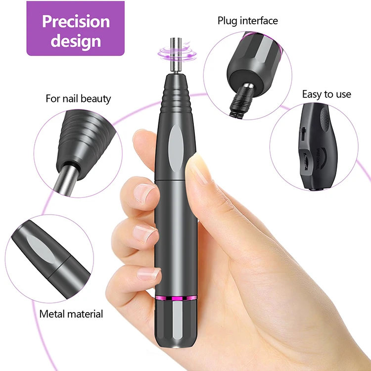 Factory Portable Nail Drill Electric Portable Manicure Pedicure Tools DIY Acrylic Nails Polishing Machine 2.jpg
