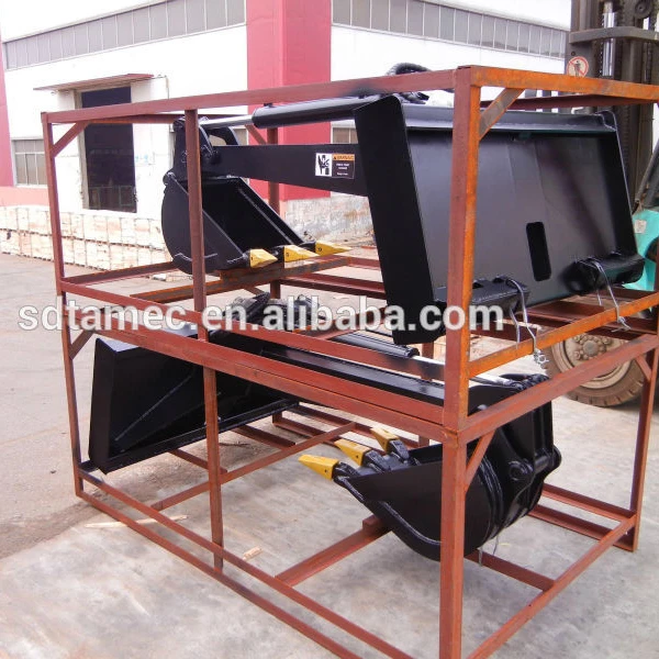backhoe arm  skid steer loader attachment