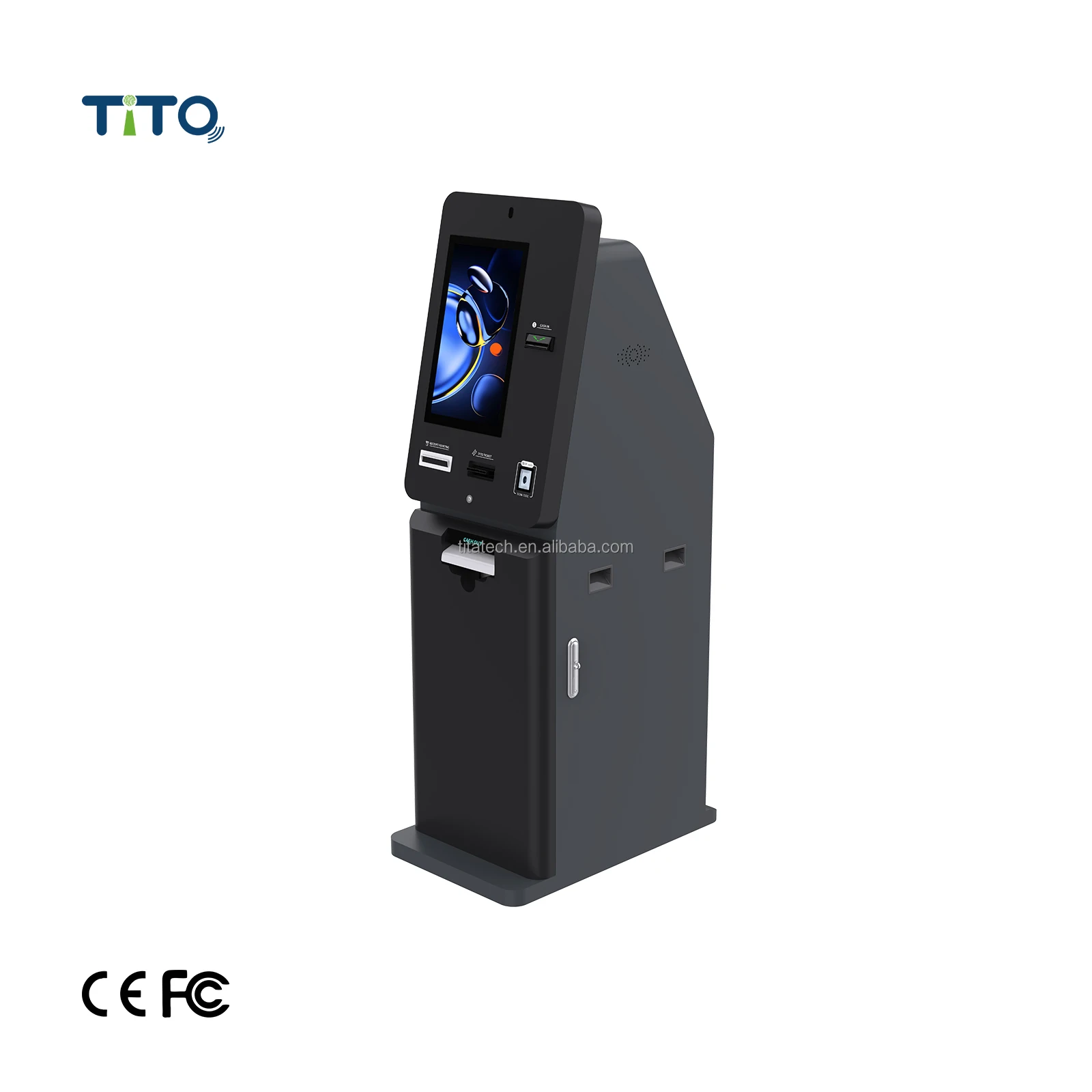 coin operated skill games machine Self Service Kiosk atm kiosk skill game cabinet  Genmega ATM for skill game