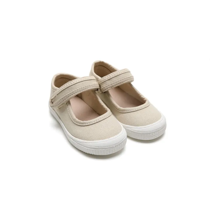 Babyhappy Factory Wholesale Cheap price Kids Children Color Low Top Walking Strap Canvas Casual Shoes