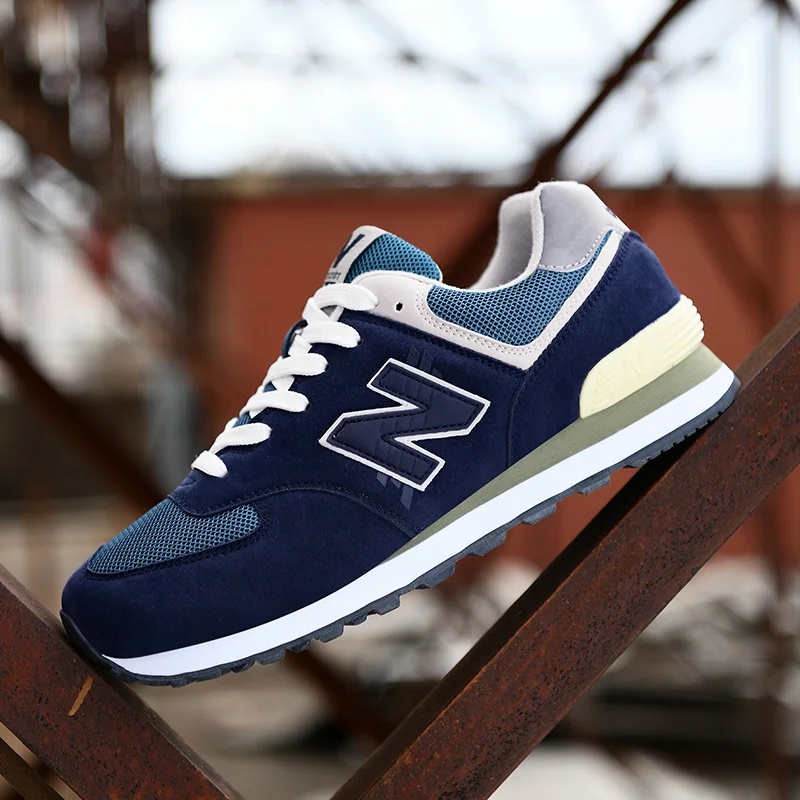 2023 fashion shoes men blue sport shoes  blue sport shoes Factory from China