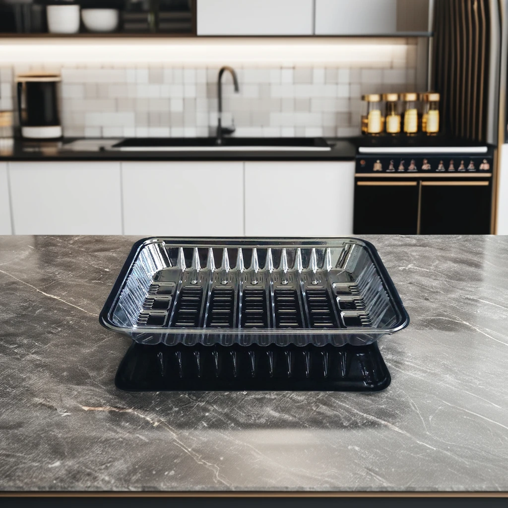 Disposable Blister Packaging Plastic Trays for Fruit Box Vegetables Industrial Use-food Stamping and Embossing