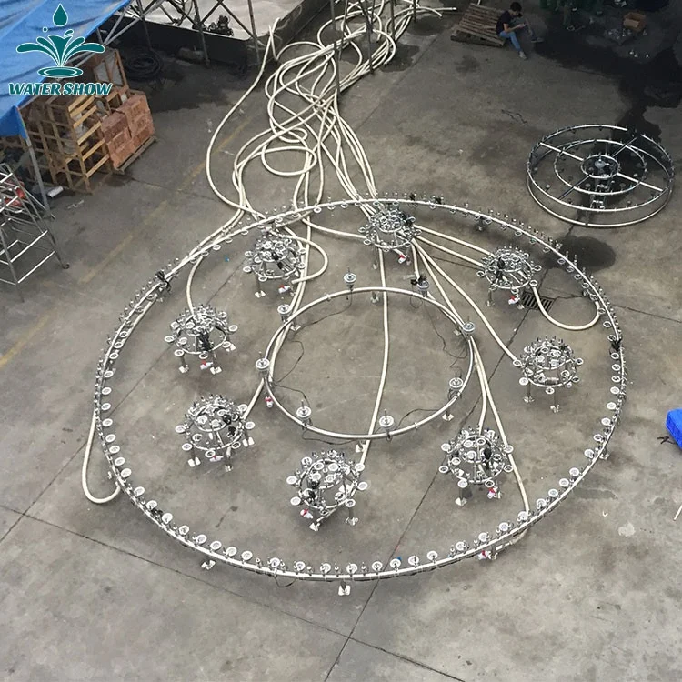 Factory price stainless steel 304 large outdoor dancing electric water fountain