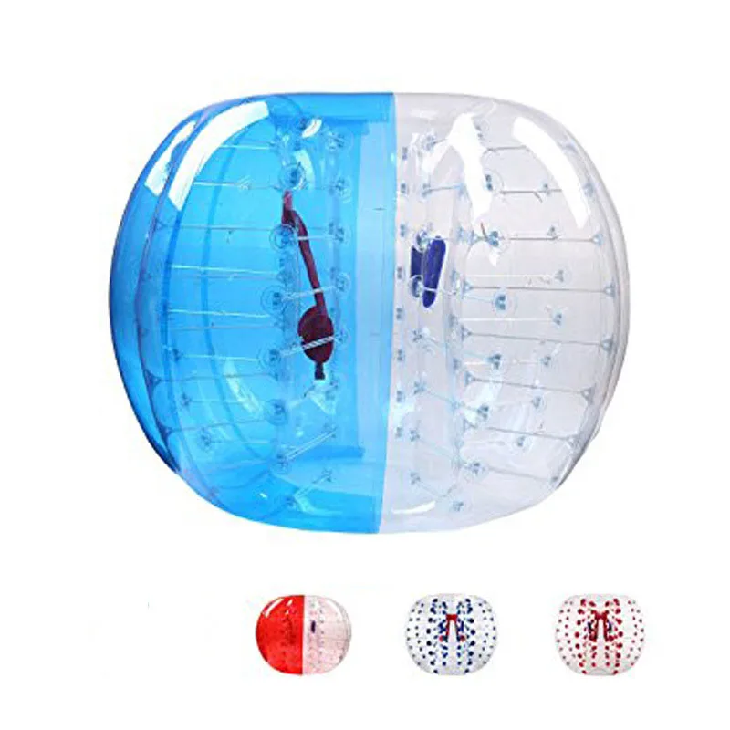 Yohi 4 Pcs Durable 1.5M Inflatable Football Bubble Ball Bumper Ball Body Zorbing Bubble Soccer